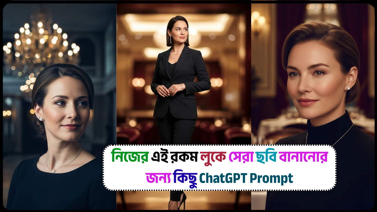 Top 6 Elegant Evening Look Prompt: মাত্র ২ মিনিটে এইরকম লুকে নিজের ছবি বানিয়ে নিন