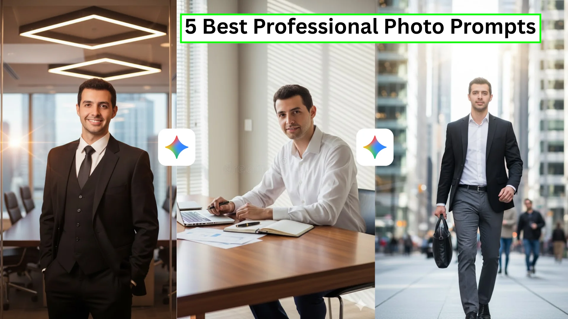 5 Best Professional Photo Prompts: এই প্রম্প্ট গুলির ব্যবহার করে নিজেকে হিরো বানিয়ে ফেলুন