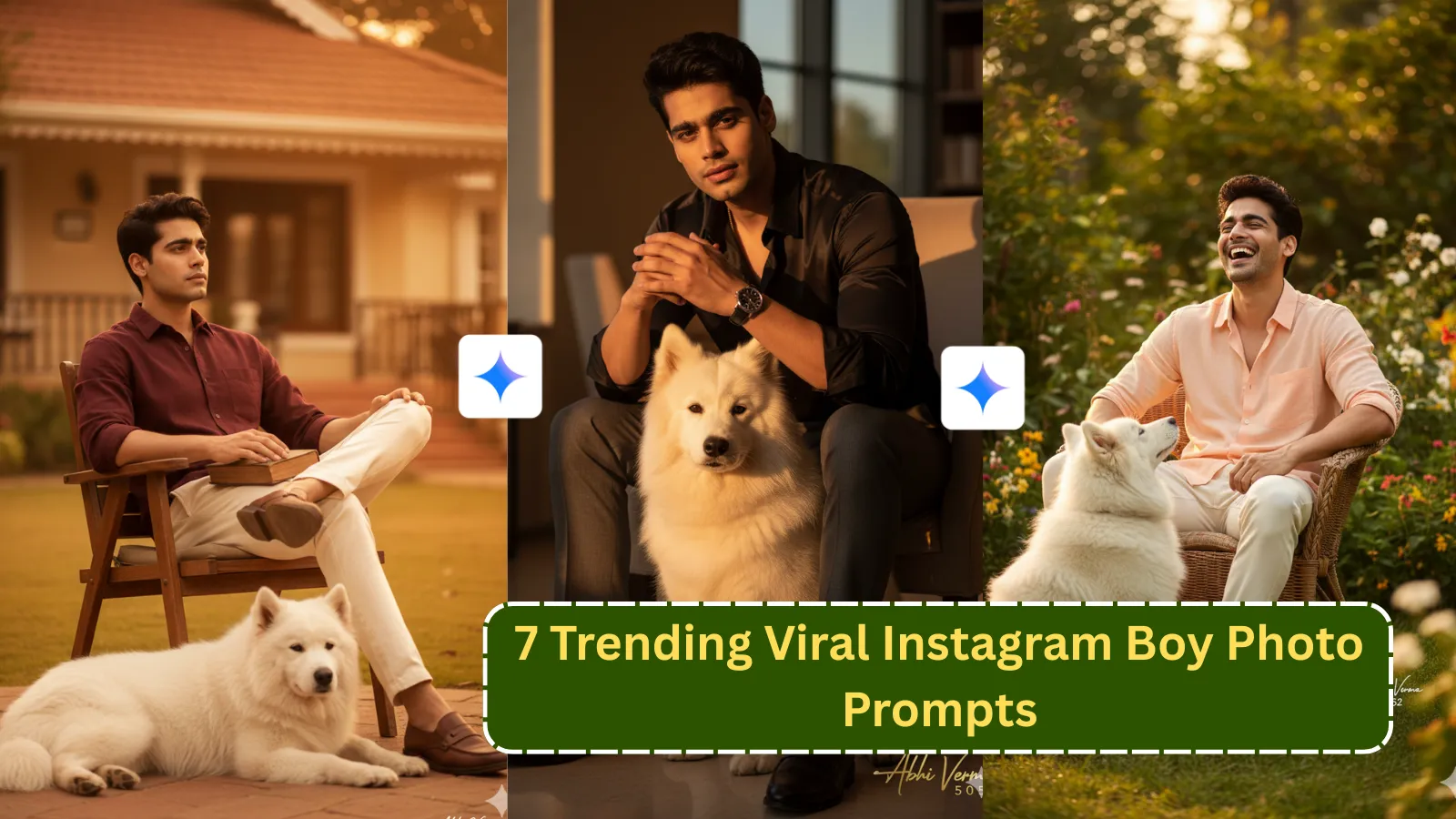 7 Trending Viral Instagram Boy Photo Prompts: এই প্রম্প্ট গুলির ব্যবহার করে নিজের ভাইরাল ছবি তৈরী করুন মাত্র দুই মিনিটে