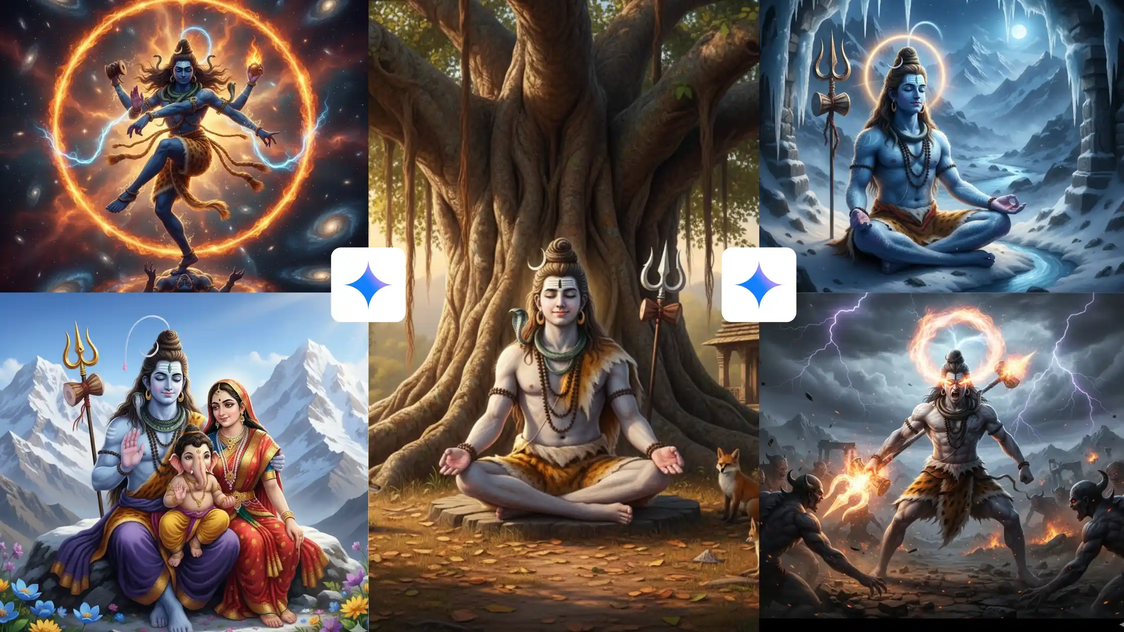 AI Prompt For Lord Shiva | 2025 All Unique Mahadev Images Prompt | Just Copy Paste