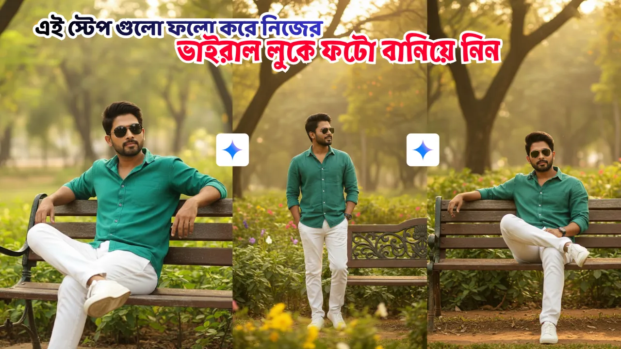 Trending Best Stylish Park Photo Prompts for Boys: এইরকম ছবি বানিয়ে আপলোড করলেই আপনার ছবি ভাইরাল হবেই, দেখে নিন কিভাবে বানাবেন?